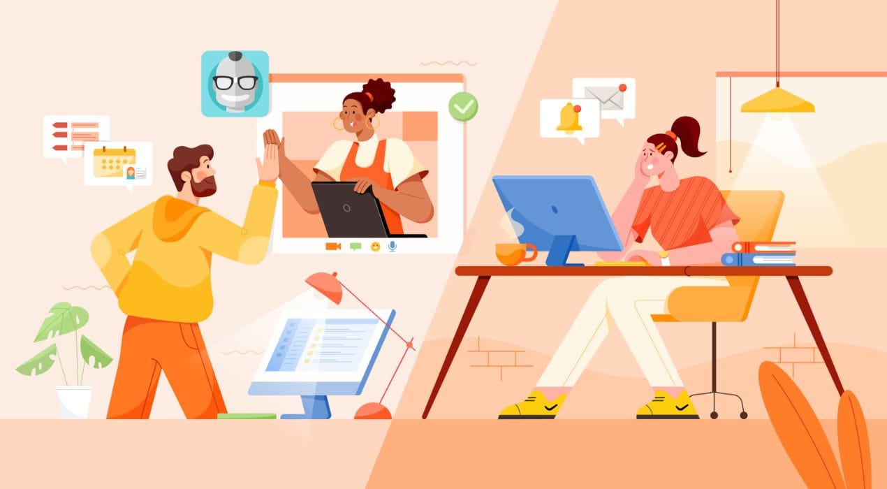 إلغاء بلاغ التغيب عن العمل في النظام الجديد